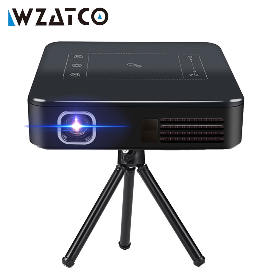 WZATCO DLP laser Ʈ ȵ̵  ޴ ߿  LED ̴ , ͸  4K FullHD 1080P  , D13